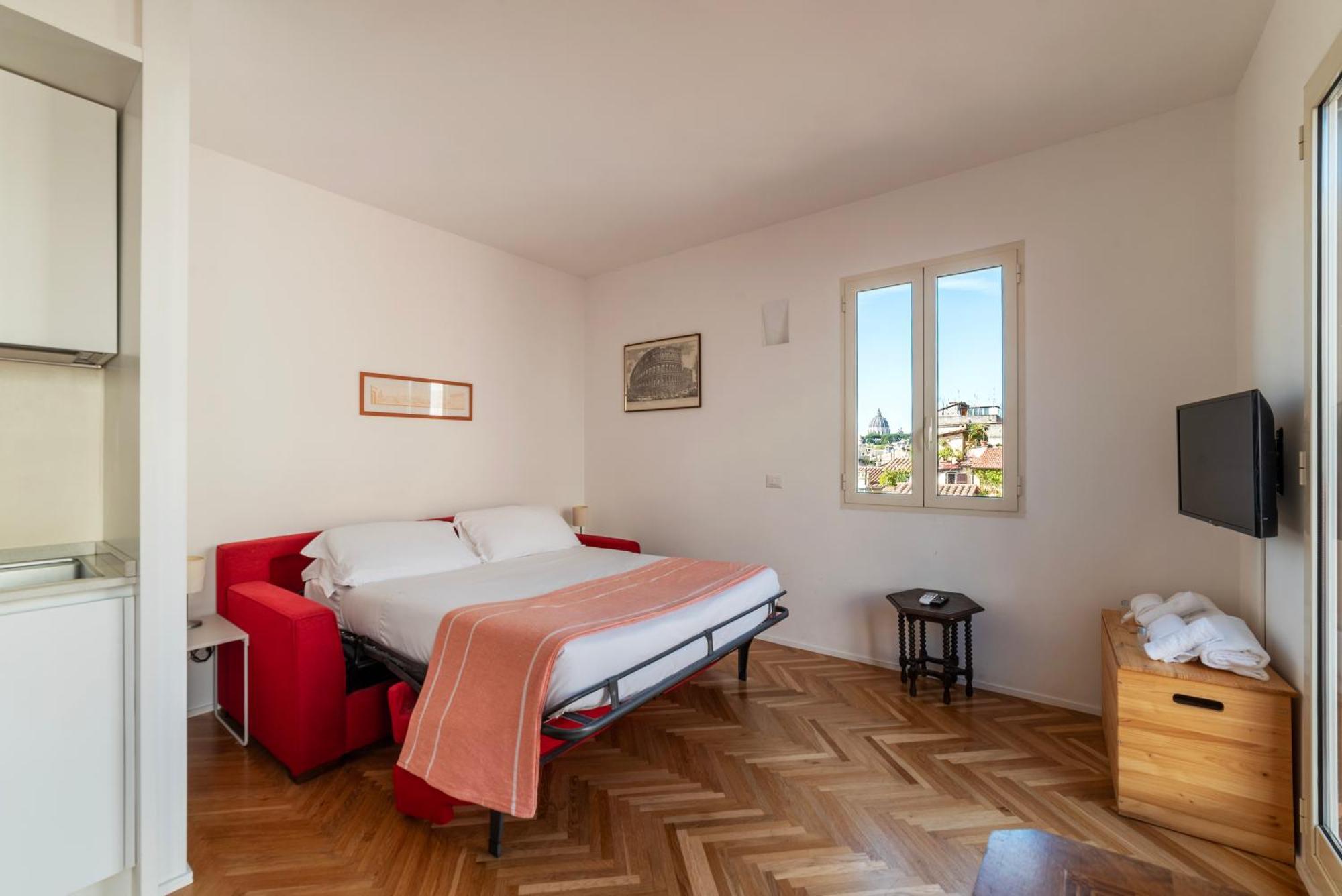 Apartment With Terrace In Via Del Pellegrino - FromhometoRoma Exterior foto